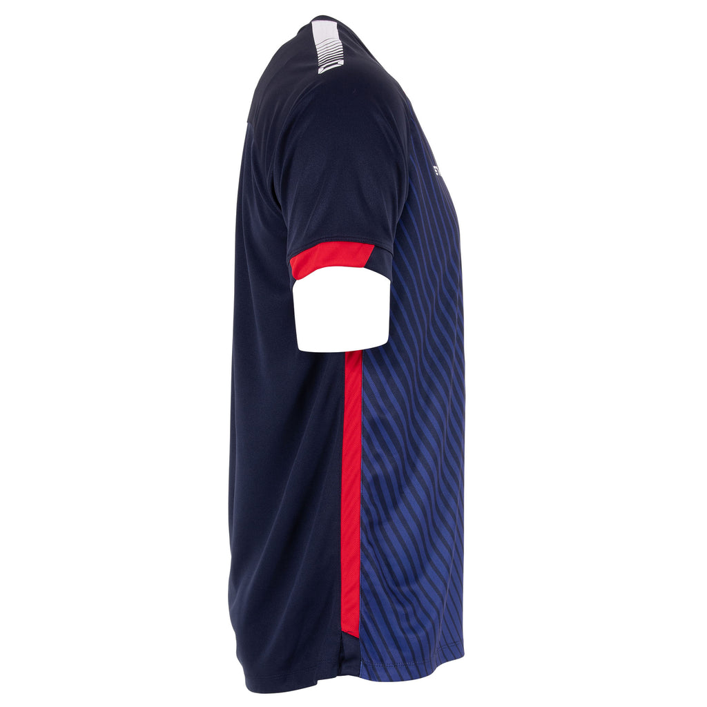 Stanno Volt SS Football Shirt (Navy/Red)