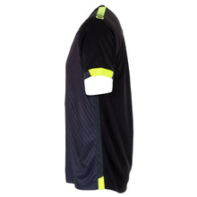 Load image into Gallery viewer, Stanno Volt SS Football Shirt (Black/Anthracite/Neon Yellow)