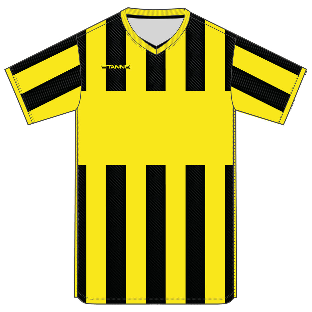 Stanno Aspire SS Football Shirt (Yellow/Black)