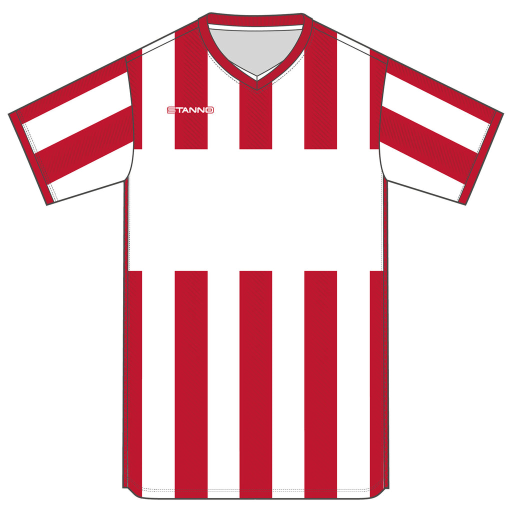 Stanno Aspire SS Football Shirt (Red/White)