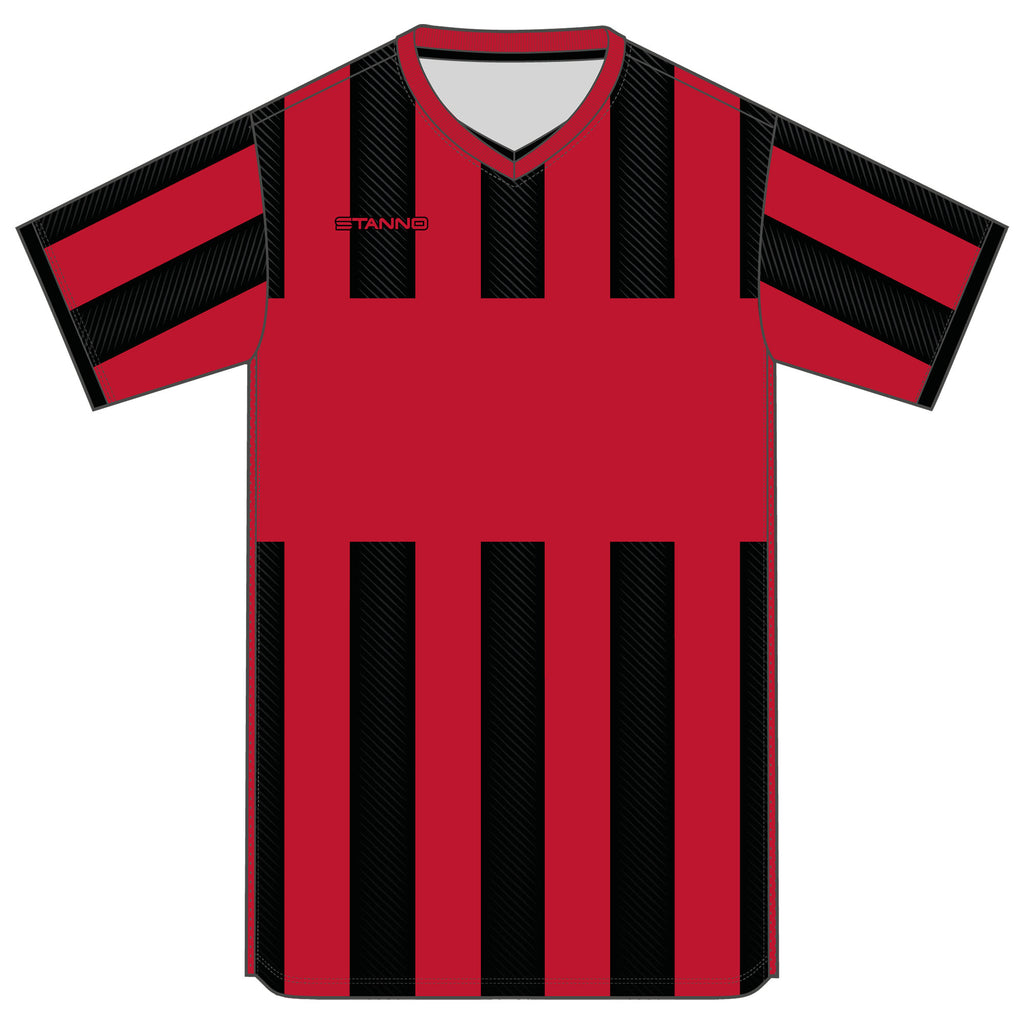 Stanno Aspire SS Football Shirt (Red/Black)