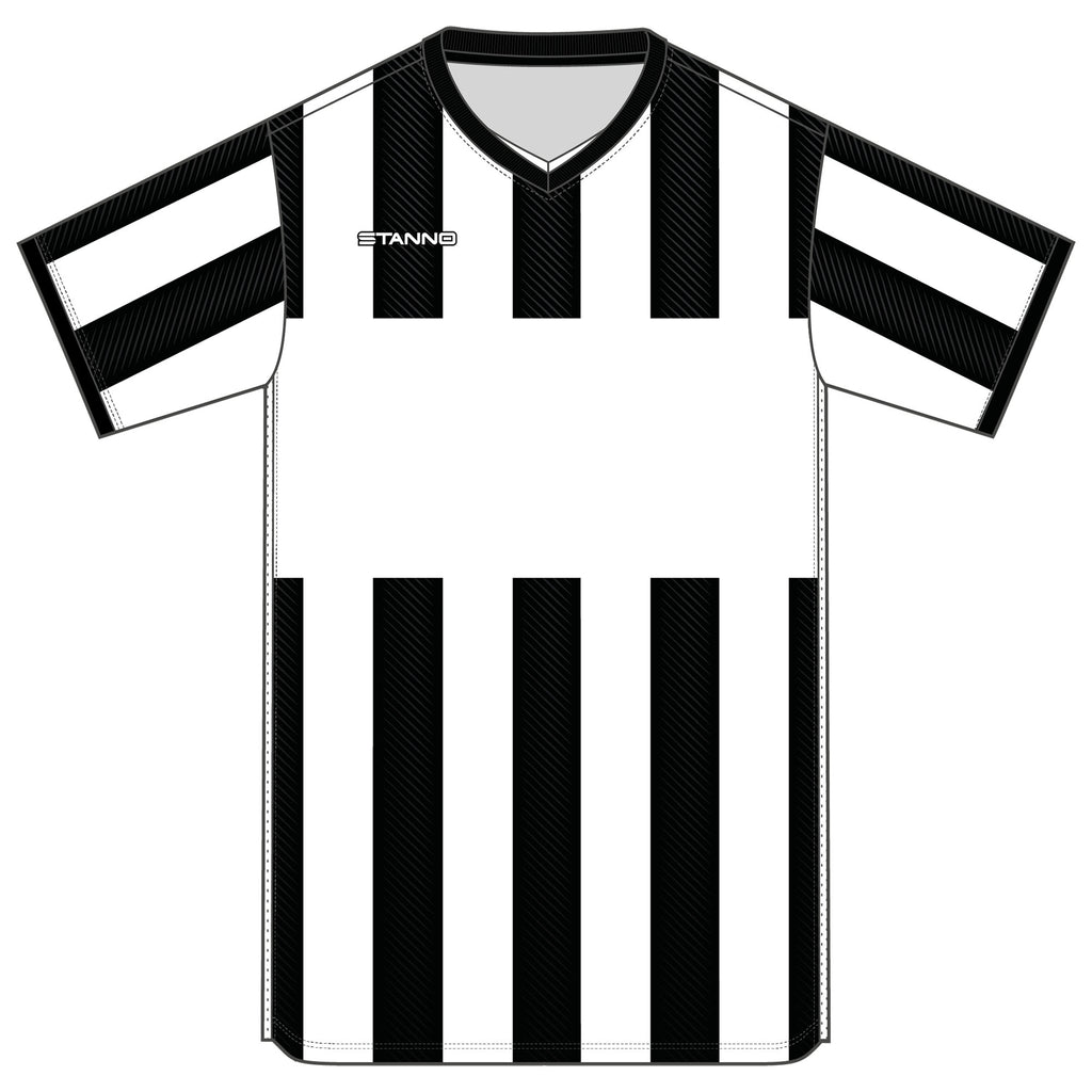 Stanno Aspire SS Football Shirt (Black/White)