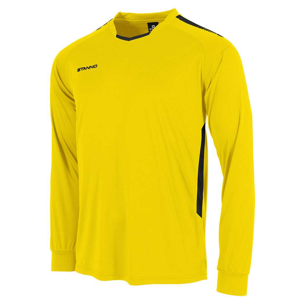 Stanno First LS Football Shirt (Yellow/Black)