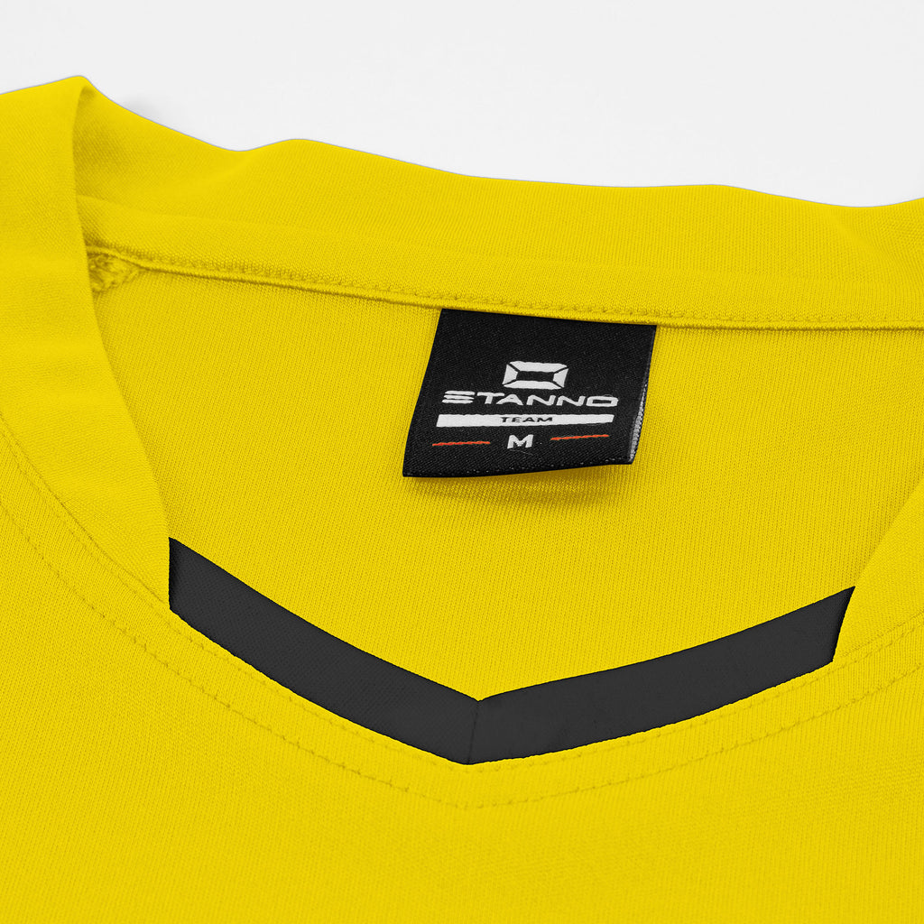 Stanno First LS Football Shirt (Yellow/Black)