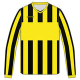 Stanno Aspire LS Football Shirt (Yellow/Black)