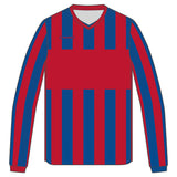 Stanno Aspire LS Football Shirt (Red/Royal)