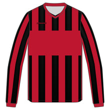 Load image into Gallery viewer, Stanno Aspire LS Football Shirt (Red/Black)