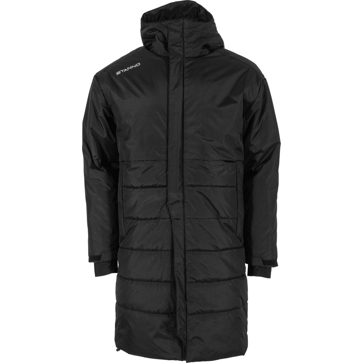 Stanno Prime Long Coach Jacket (Black) – Customkit.com