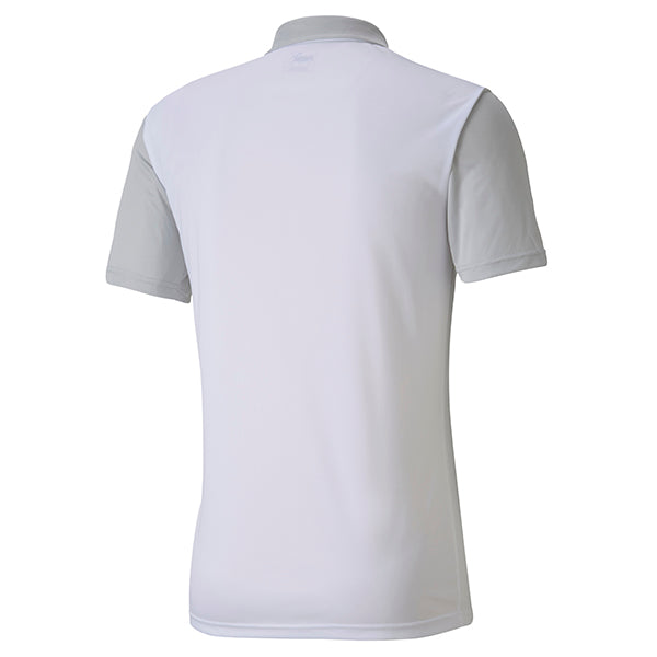 Puma TeamGOAL Sideline Polo (White/Grey Violet)