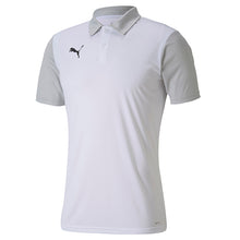 Load image into Gallery viewer, Puma TeamGOAL Sideline Polo (White/Grey Violet)