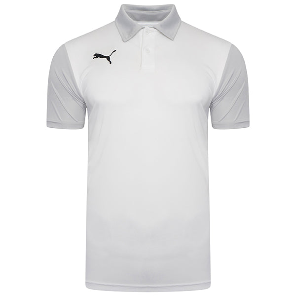 Puma TeamGOAL Sideline Polo (White/Grey Violet)