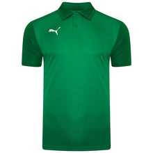 Load image into Gallery viewer, Puma TeamGOAL Sideline Polo (Pepper Green/Power Green)