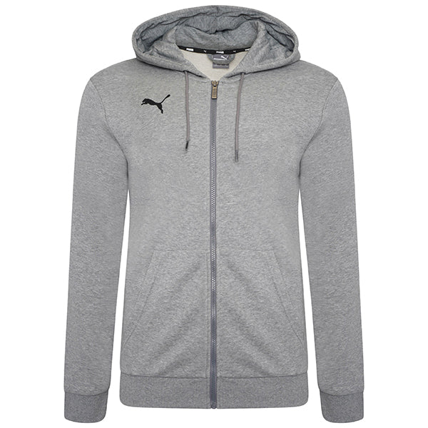 Puma TeamGOAL Zip Hoody (Medium Grey Heather)