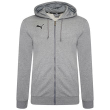 Load image into Gallery viewer, Puma TeamGOAL Zip Hoody (Medium Grey Heather)