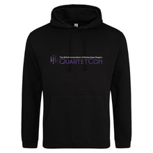 Load image into Gallery viewer, QuartetCon Hoodie (Deep Black)