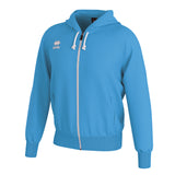 Errea Jacob Full Zip Hooded Top (Cyan)