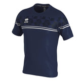 Errea Diamantis Short Sleeve Shirt (Navy/Grey/White)