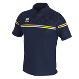 Errea Dominic Polo Shirt (Navy/Yellow/White)