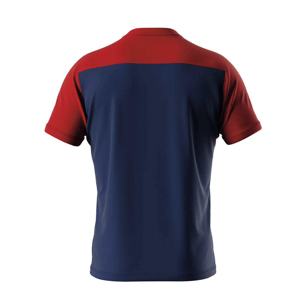 Errea Brandon Short Sleeve Shirt (Navy/Red) – Customkit.com