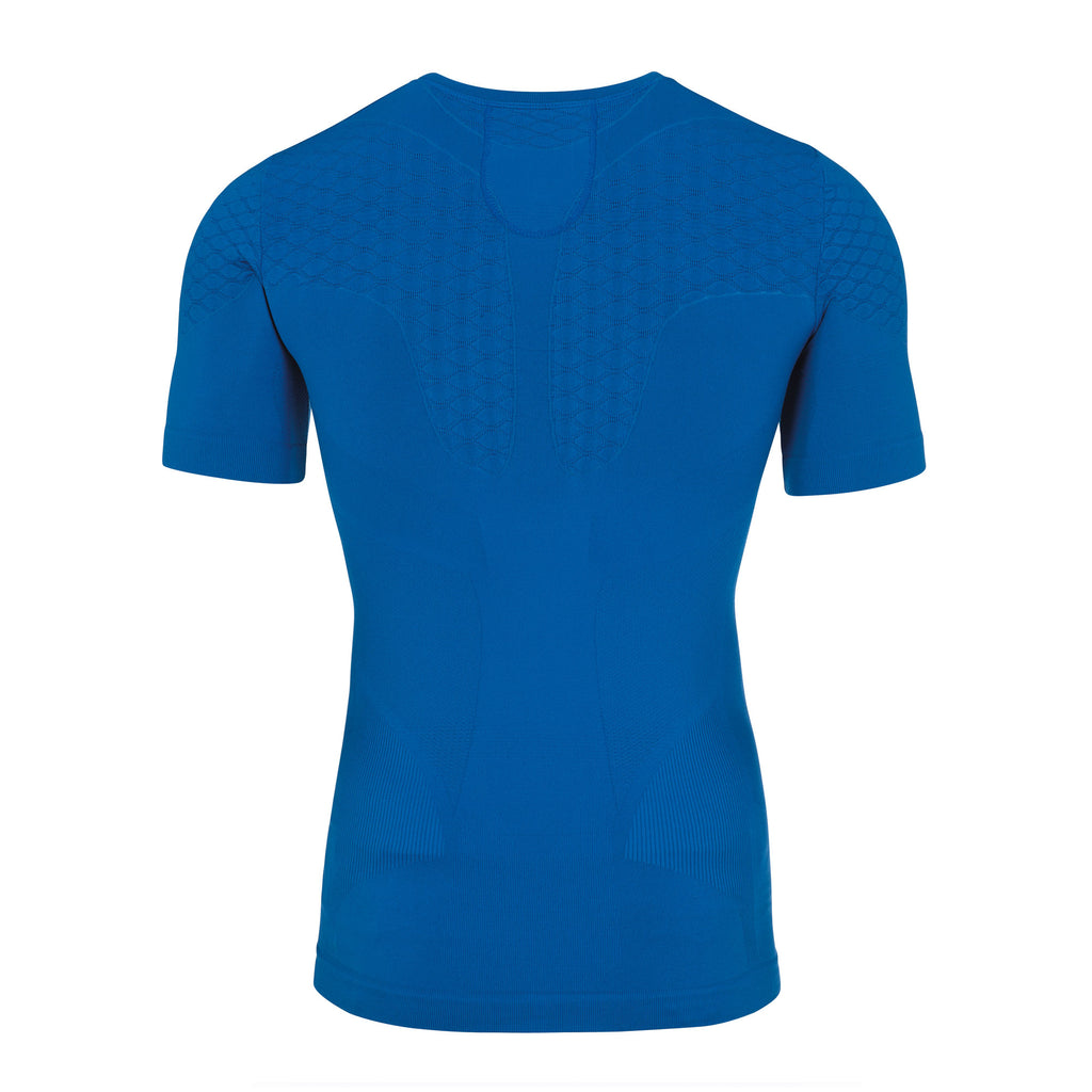 Errea David Short Sleeve Baselayer (Blue)